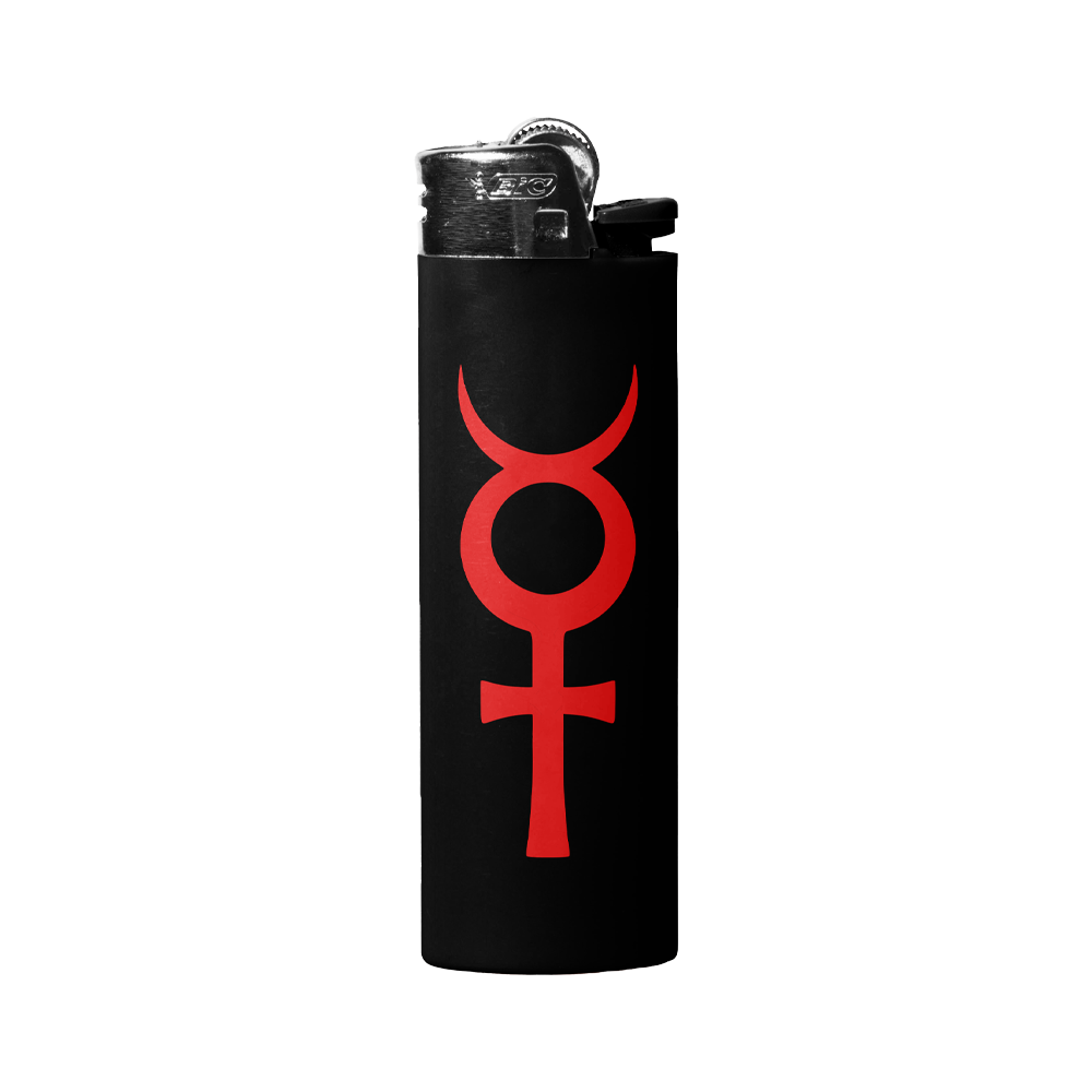 Black w/ Red Logo  Lighter