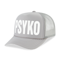 Psyko Trucker Hat Silver