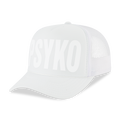 Psyko Trucker Hat White