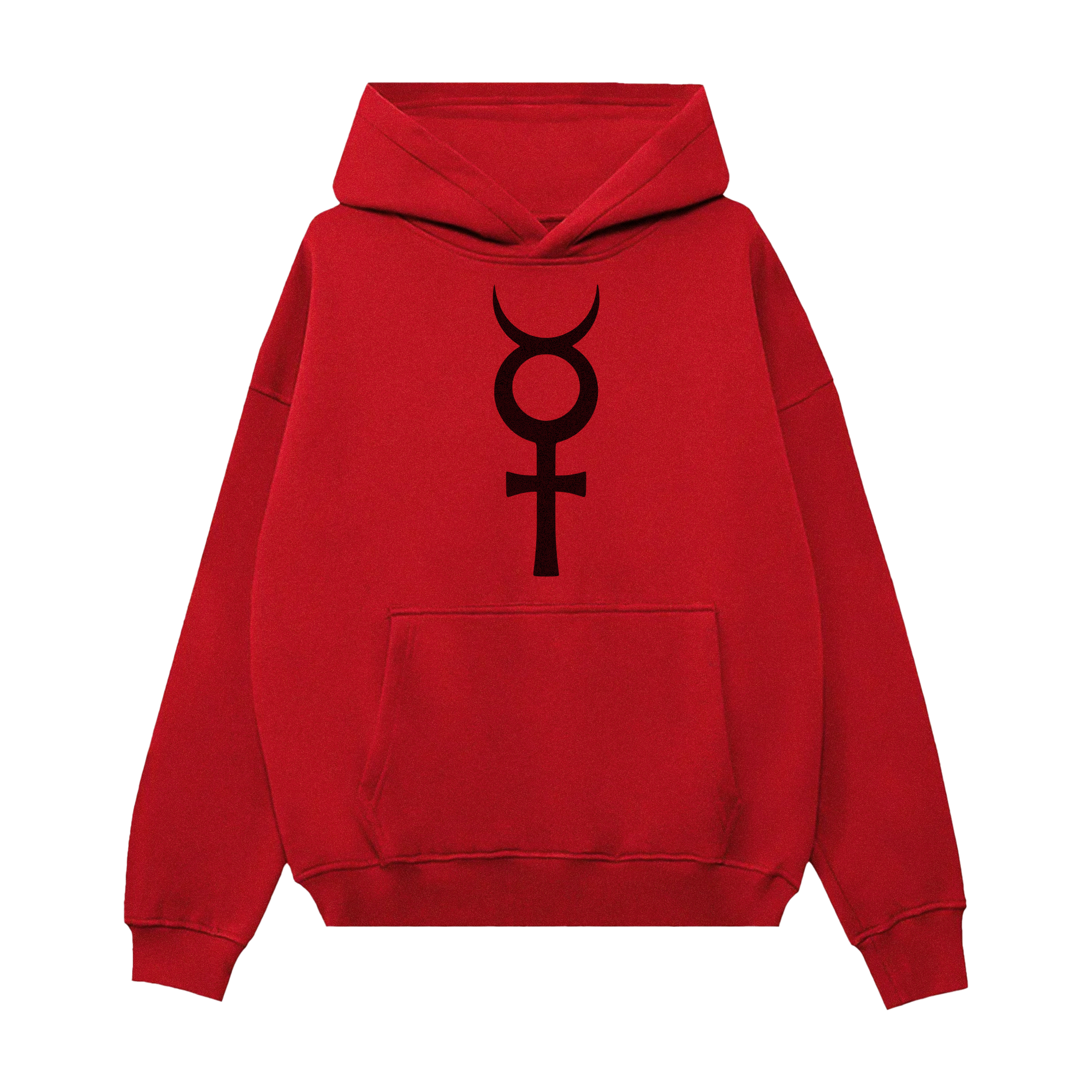Red Logo Hoodie